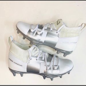 Under Armour C1N MC Jr. Football Cleats, size 2.5